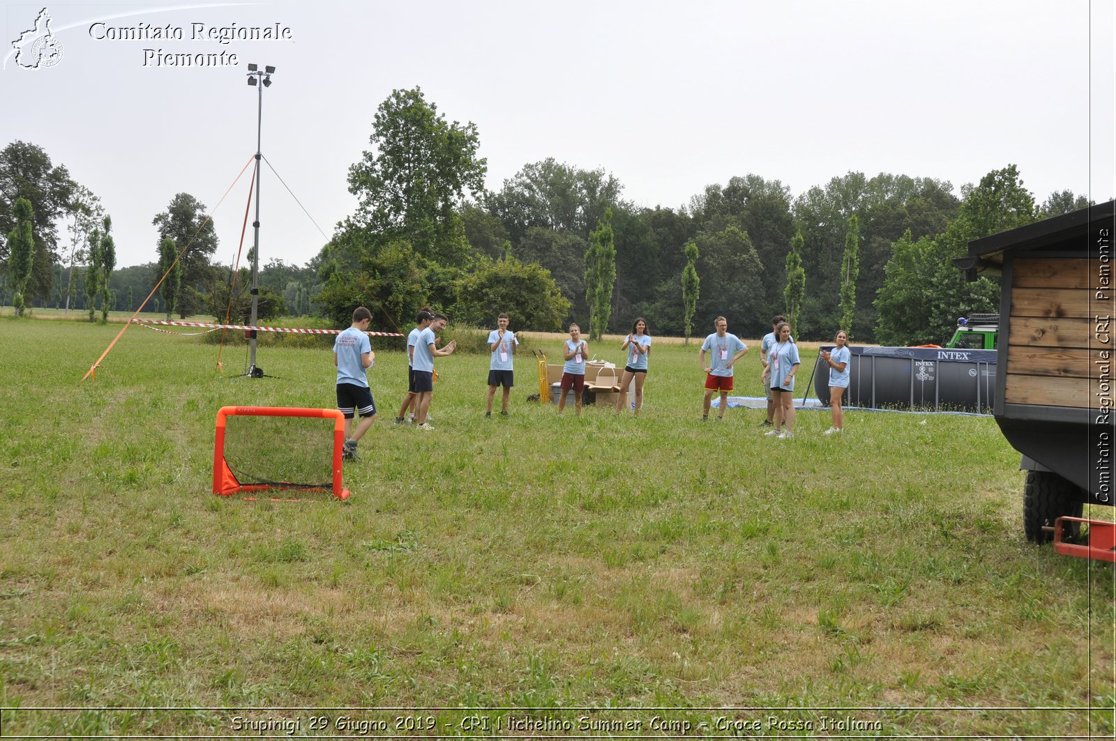 Stupinigi 29 Giugno 2019 - CRI Nichelino Summer Camp - Croce Rossa Italiana - Comitato Regionale del Piemonte