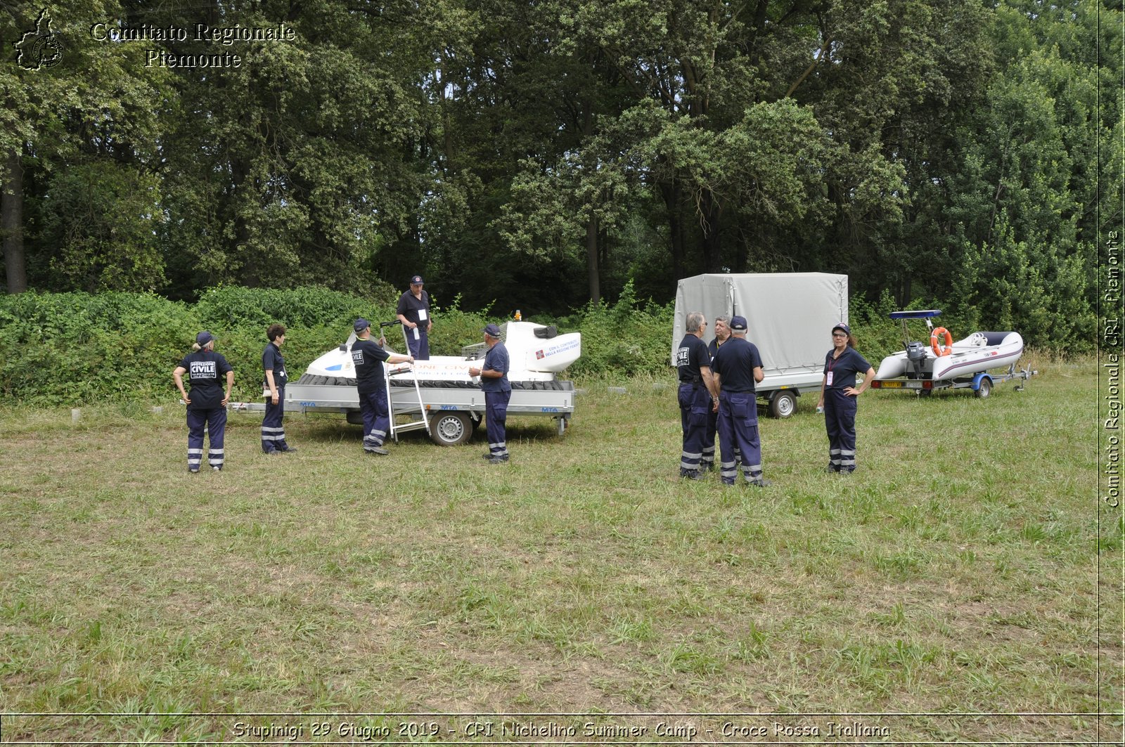 Stupinigi 29 Giugno 2019 - CRI Nichelino Summer Camp - Croce Rossa Italiana - Comitato Regionale del Piemonte