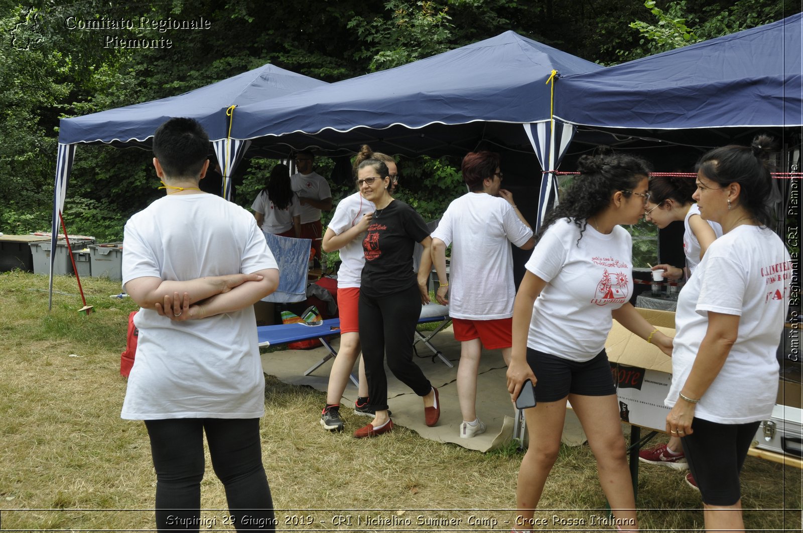 Stupinigi 29 Giugno 2019 - CRI Nichelino Summer Camp - Croce Rossa Italiana - Comitato Regionale del Piemonte