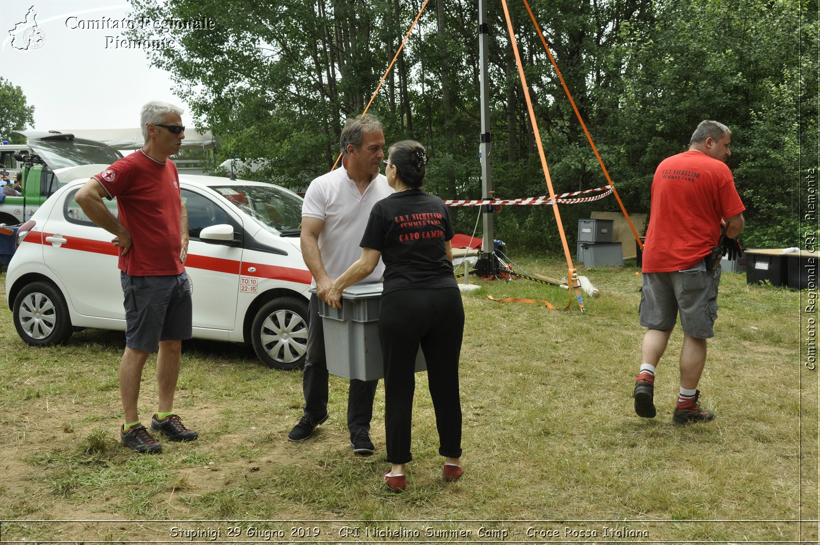 Stupinigi 29 Giugno 2019 - CRI Nichelino Summer Camp - Croce Rossa Italiana - Comitato Regionale del Piemonte