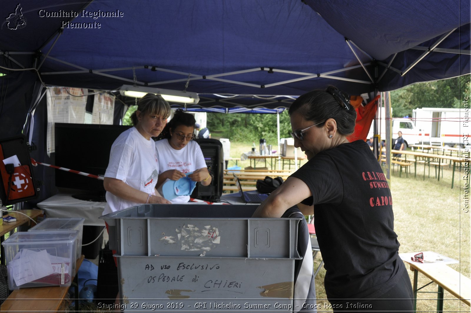 Stupinigi 29 Giugno 2019 - CRI Nichelino Summer Camp - Croce Rossa Italiana - Comitato Regionale del Piemonte