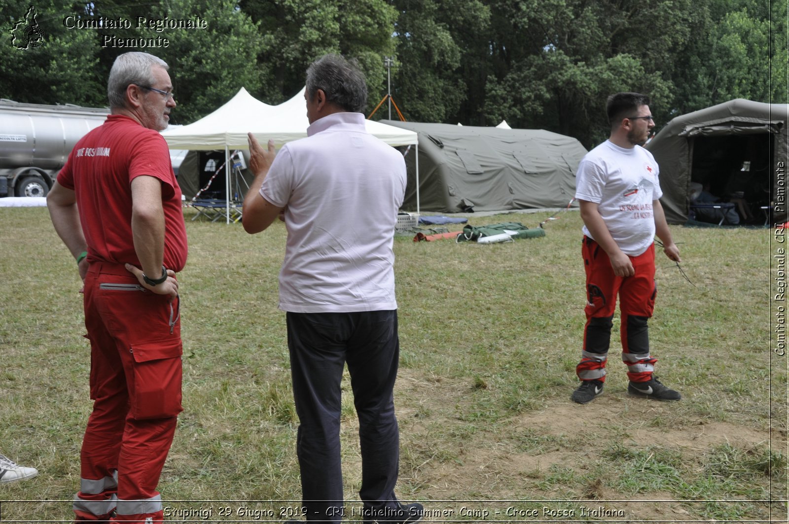 Stupinigi 29 Giugno 2019 - CRI Nichelino Summer Camp - Croce Rossa Italiana - Comitato Regionale del Piemonte