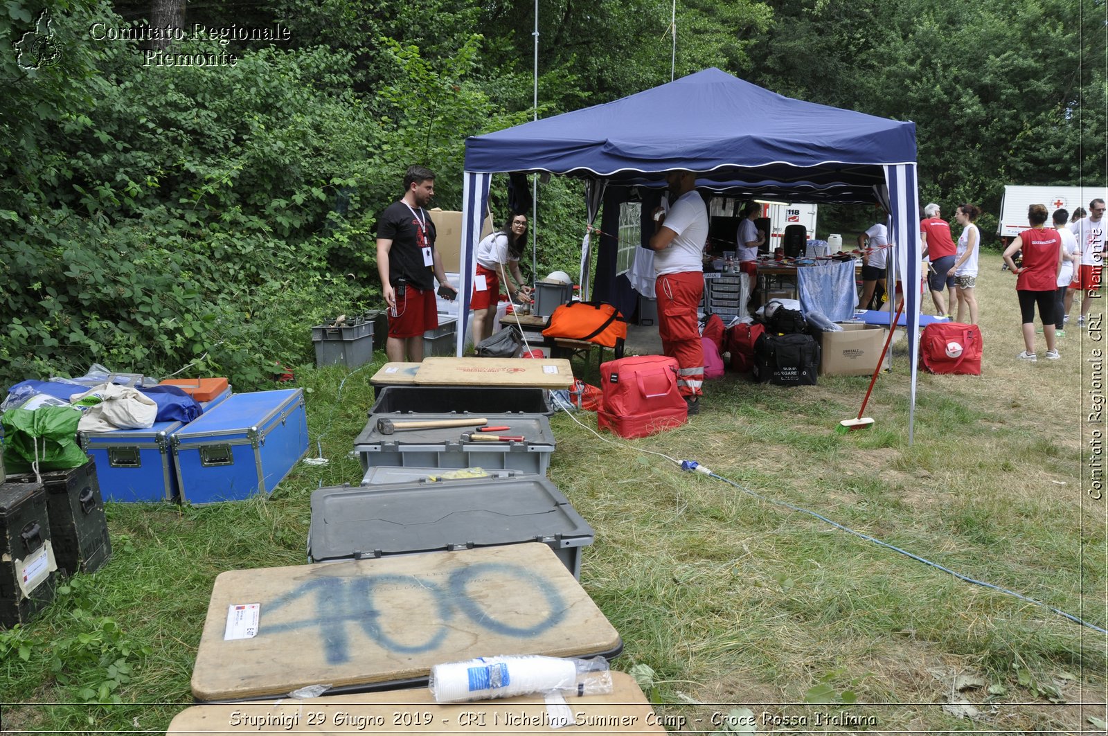 Stupinigi 29 Giugno 2019 - CRI Nichelino Summer Camp - Croce Rossa Italiana - Comitato Regionale del Piemonte