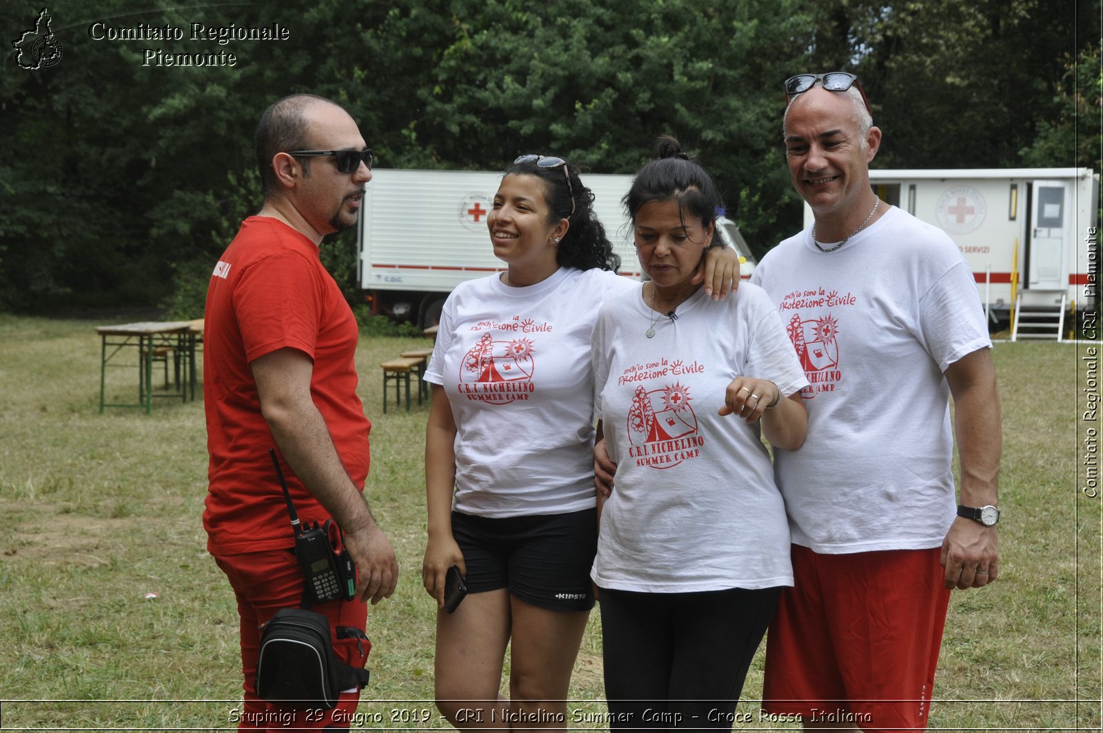 Stupinigi 29 Giugno 2019 - CRI Nichelino Summer Camp - Croce Rossa Italiana - Comitato Regionale del Piemonte