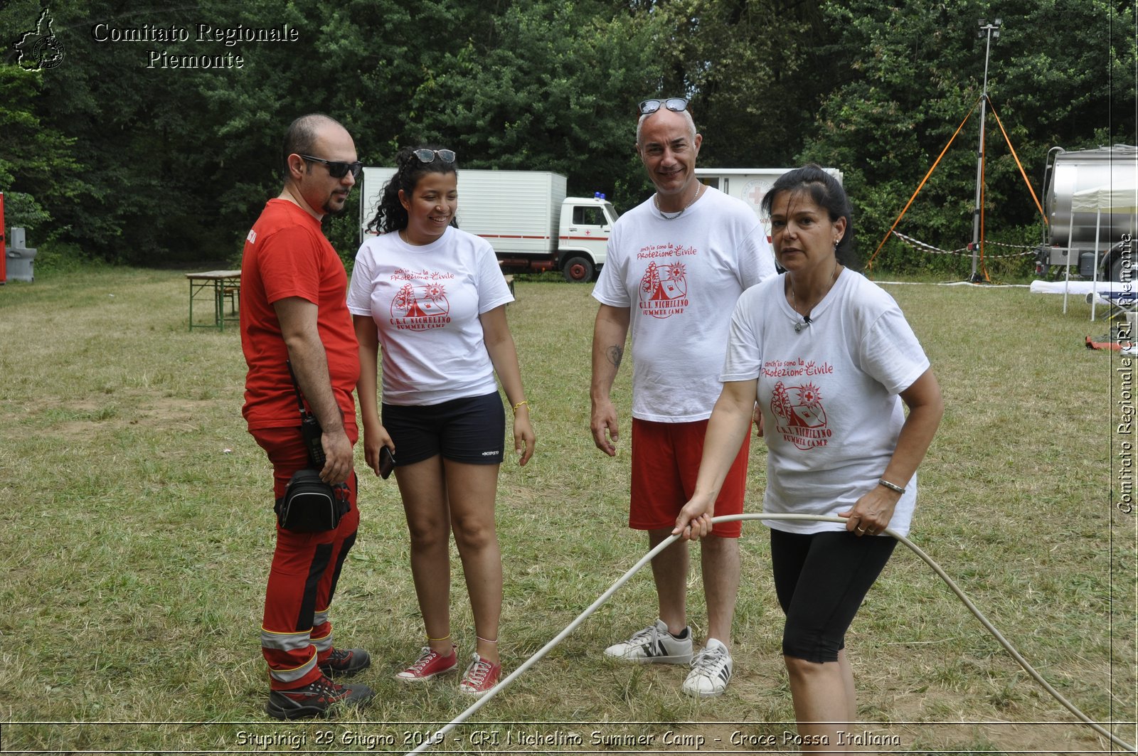 Stupinigi 29 Giugno 2019 - CRI Nichelino Summer Camp - Croce Rossa Italiana - Comitato Regionale del Piemonte