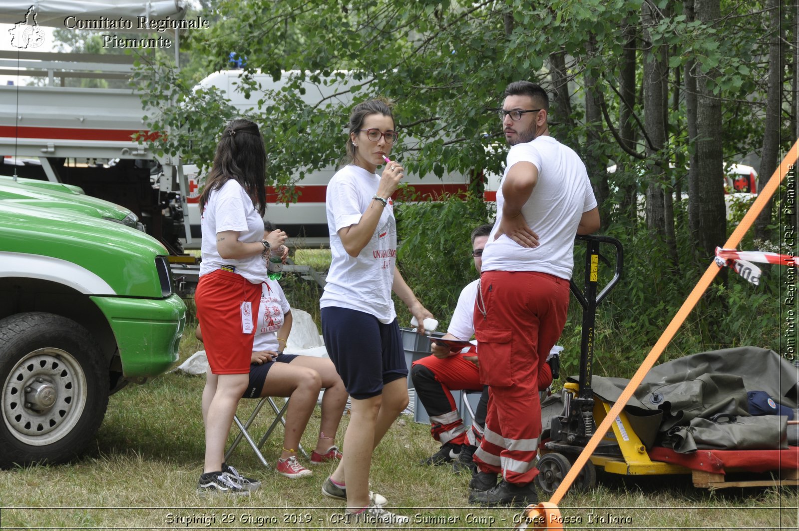 Stupinigi 29 Giugno 2019 - CRI Nichelino Summer Camp - Croce Rossa Italiana - Comitato Regionale del Piemonte