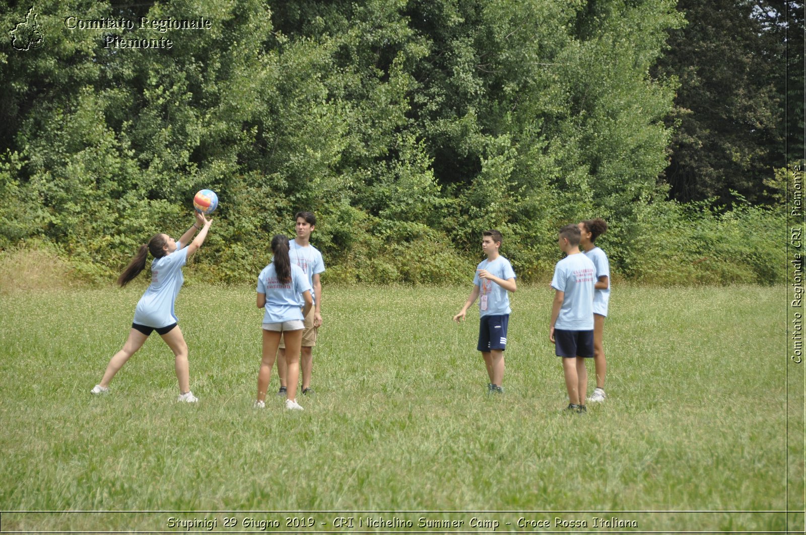 Stupinigi 29 Giugno 2019 - CRI Nichelino Summer Camp - Croce Rossa Italiana - Comitato Regionale del Piemonte