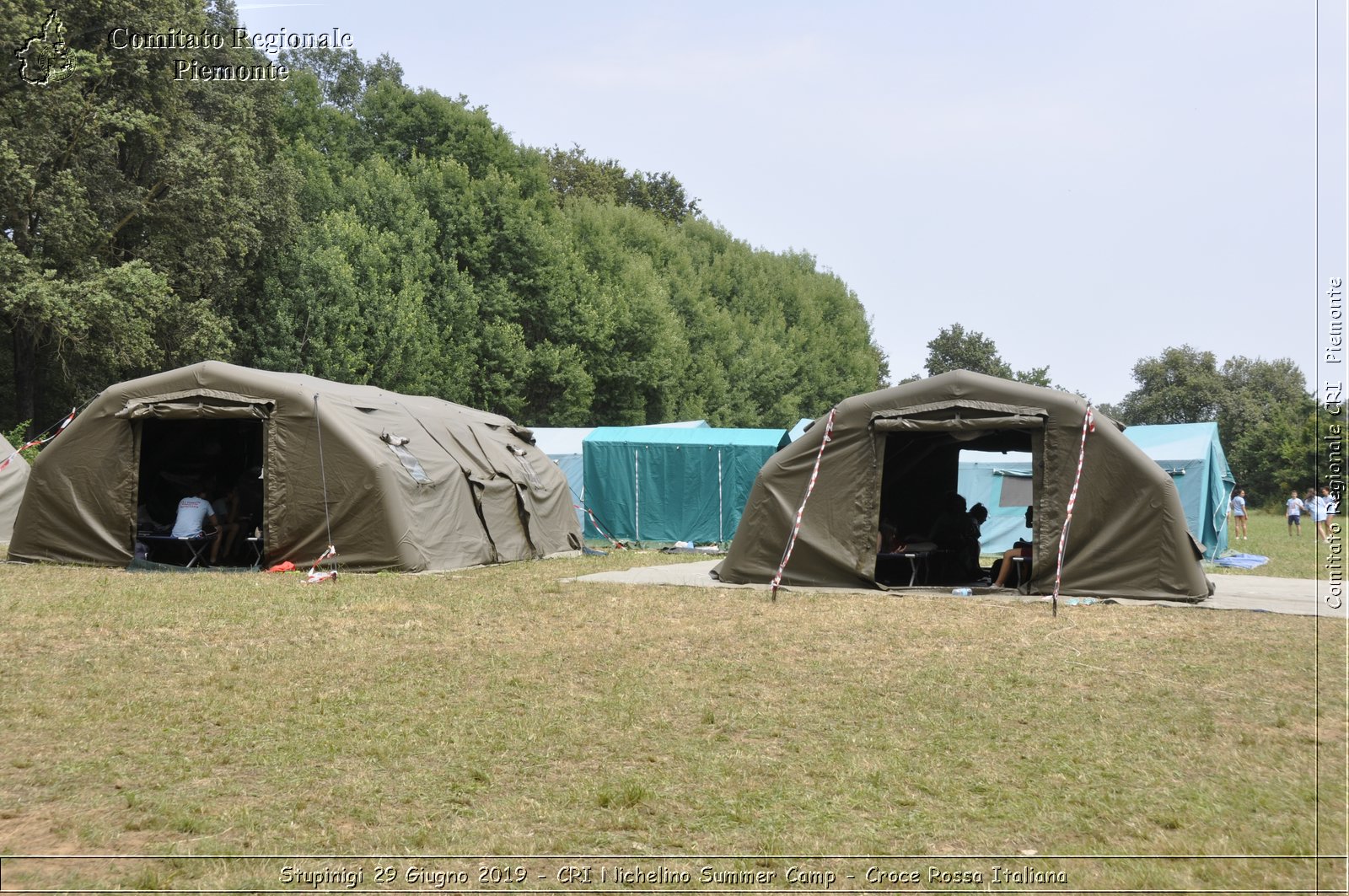 Stupinigi 29 Giugno 2019 - CRI Nichelino Summer Camp - Croce Rossa Italiana - Comitato Regionale del Piemonte