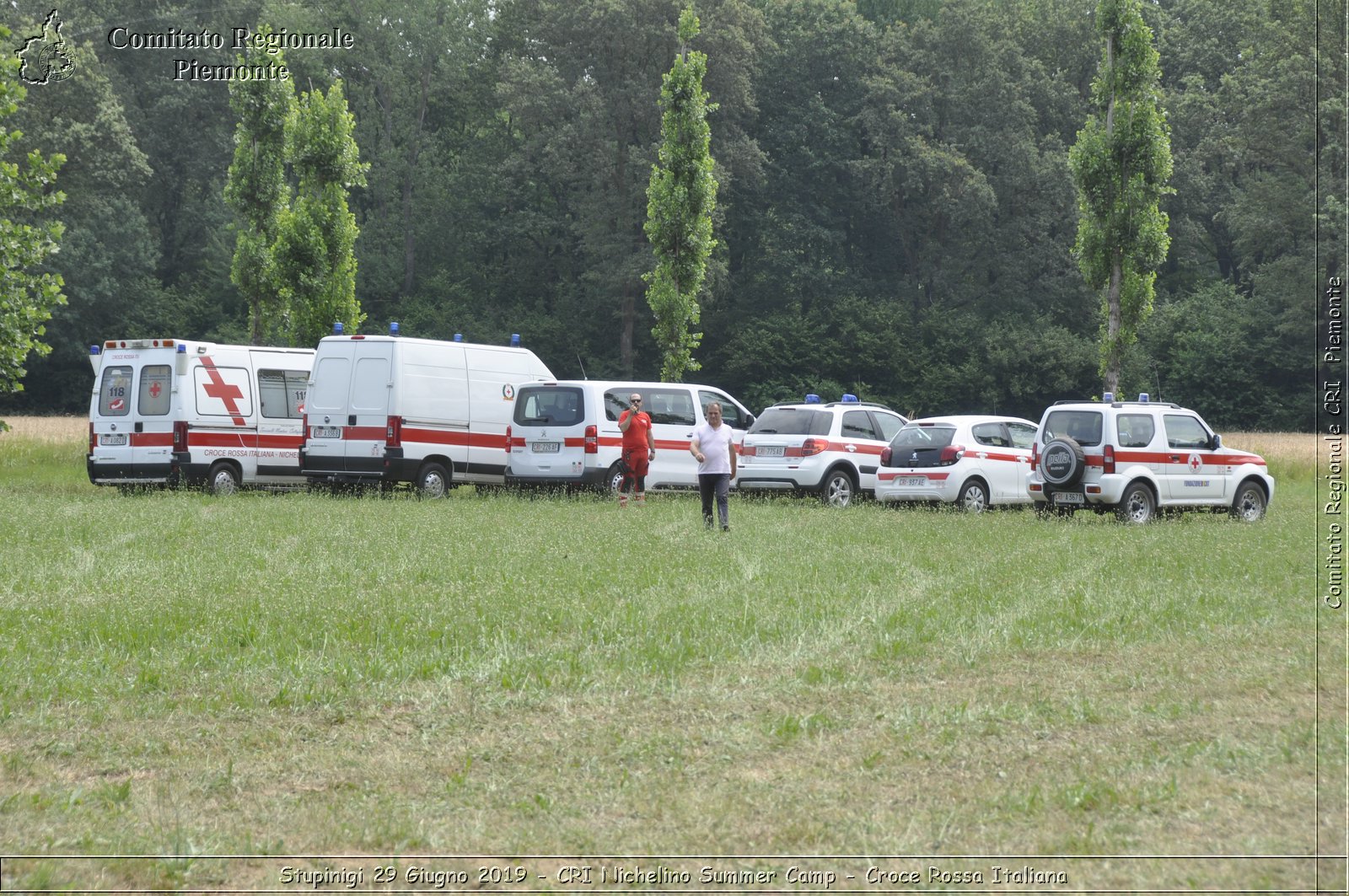 Stupinigi 29 Giugno 2019 - CRI Nichelino Summer Camp - Croce Rossa Italiana - Comitato Regionale del Piemonte