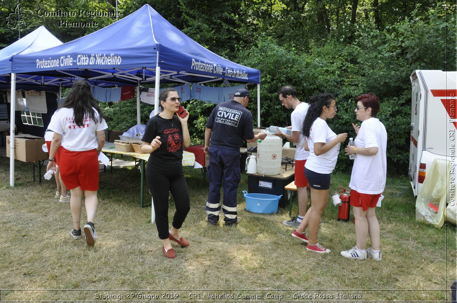 Stupinigi 29 Giugno 2019 - CRI Nichelino Summer Camp - Croce Rossa Italiana - Comitato Regionale del Piemonte