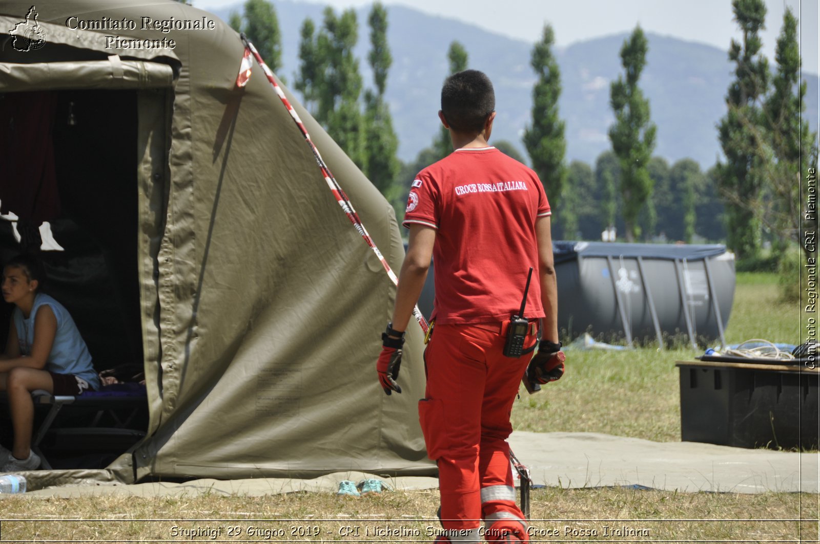 Stupinigi 29 Giugno 2019 - CRI Nichelino Summer Camp - Croce Rossa Italiana - Comitato Regionale del Piemonte