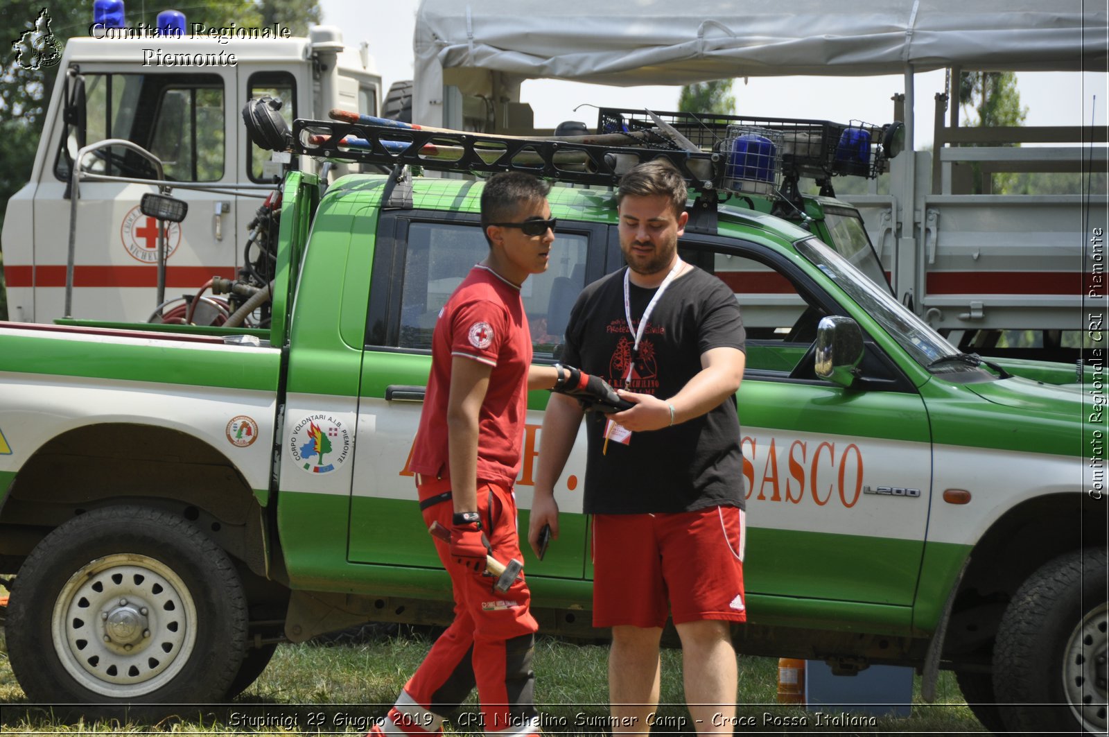 Stupinigi 29 Giugno 2019 - CRI Nichelino Summer Camp - Croce Rossa Italiana - Comitato Regionale del Piemonte