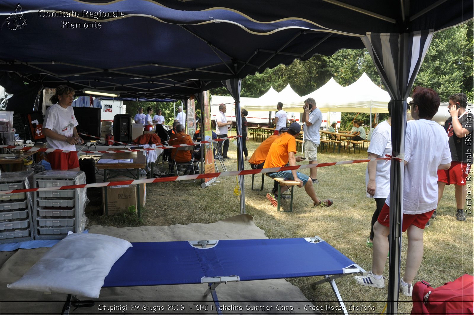 Stupinigi 29 Giugno 2019 - CRI Nichelino Summer Camp - Croce Rossa Italiana - Comitato Regionale del Piemonte