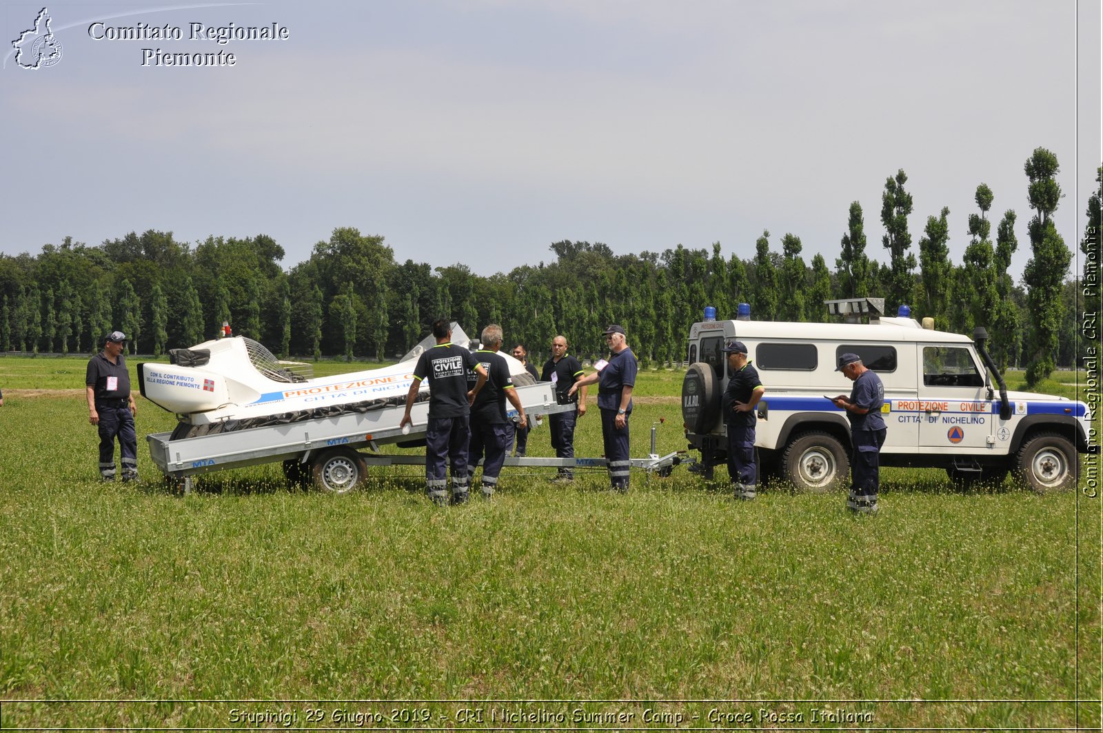 Stupinigi 29 Giugno 2019 - CRI Nichelino Summer Camp - Croce Rossa Italiana - Comitato Regionale del Piemonte