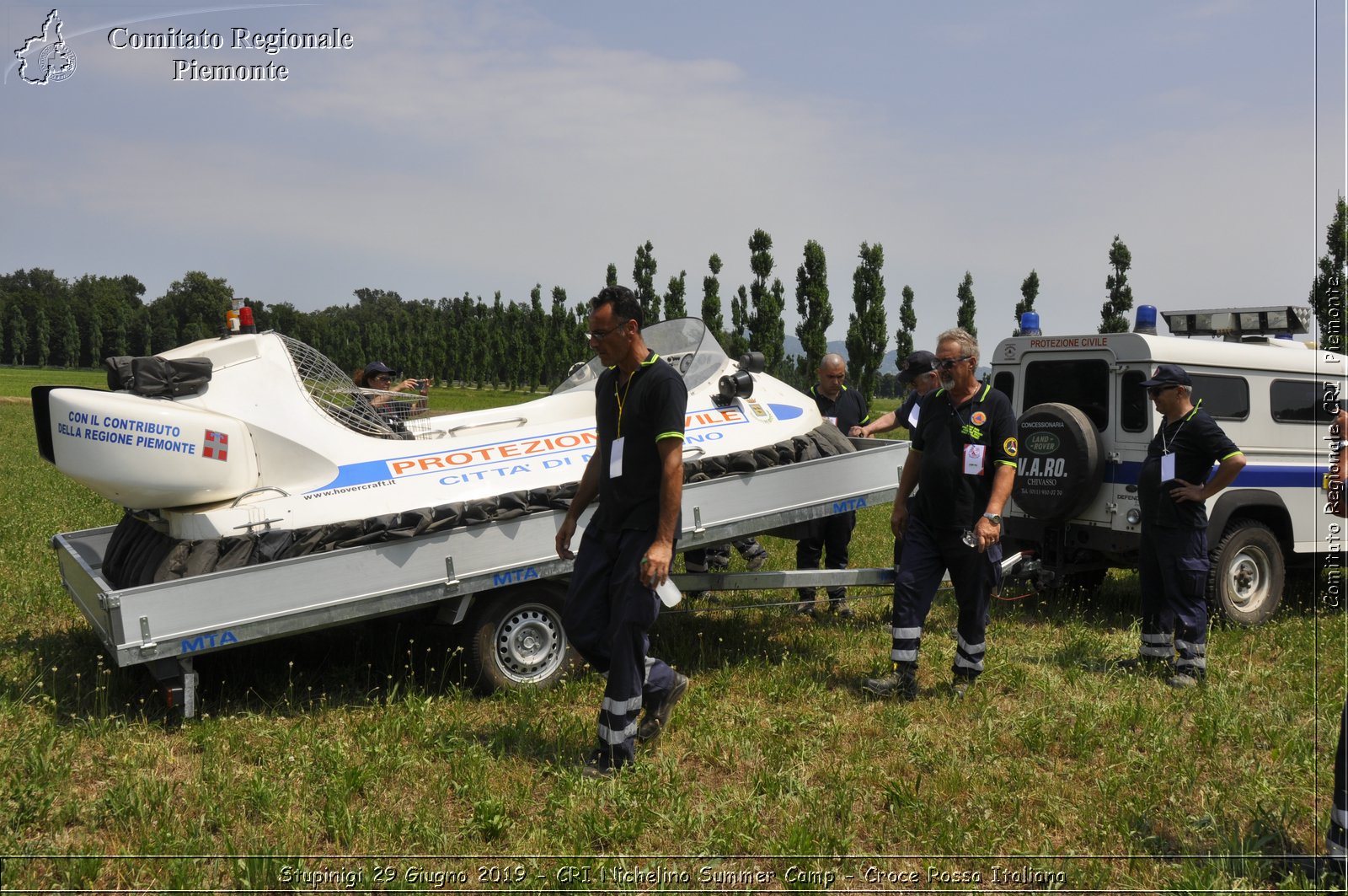 Stupinigi 29 Giugno 2019 - CRI Nichelino Summer Camp - Croce Rossa Italiana - Comitato Regionale del Piemonte