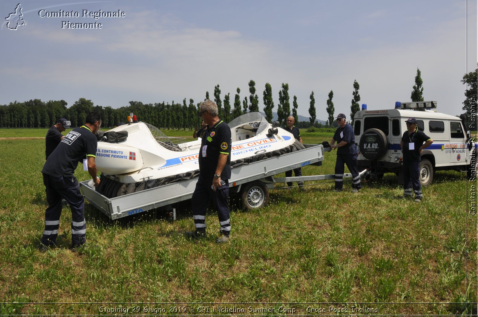 Stupinigi 29 Giugno 2019 - CRI Nichelino Summer Camp - Croce Rossa Italiana - Comitato Regionale del Piemonte