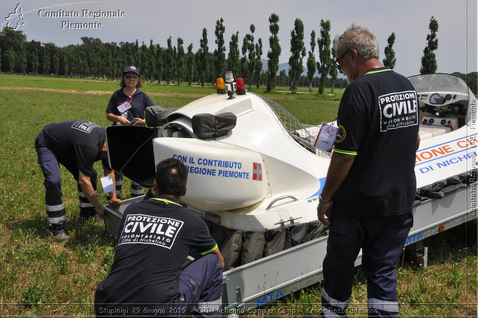 Stupinigi 29 Giugno 2019 - CRI Nichelino Summer Camp - Croce Rossa Italiana - Comitato Regionale del Piemonte