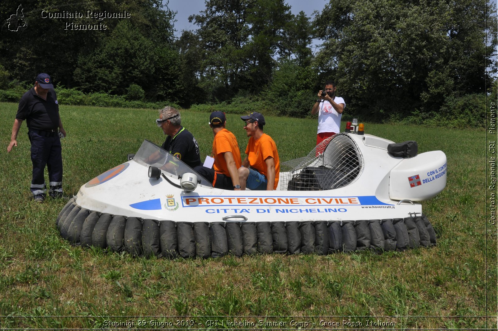 Stupinigi 29 Giugno 2019 - CRI Nichelino Summer Camp - Croce Rossa Italiana - Comitato Regionale del Piemonte