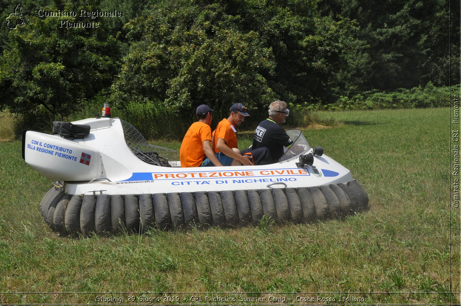 Stupinigi 29 Giugno 2019 - CRI Nichelino Summer Camp - Croce Rossa Italiana - Comitato Regionale del Piemonte