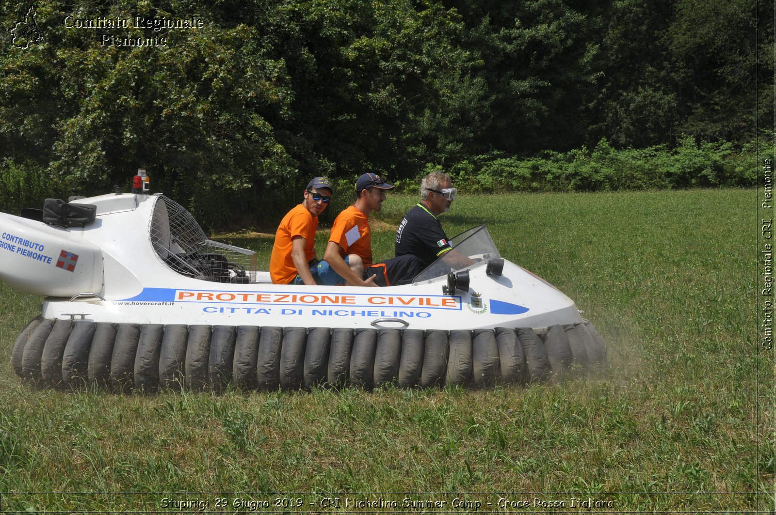 Stupinigi 29 Giugno 2019 - CRI Nichelino Summer Camp - Croce Rossa Italiana - Comitato Regionale del Piemonte