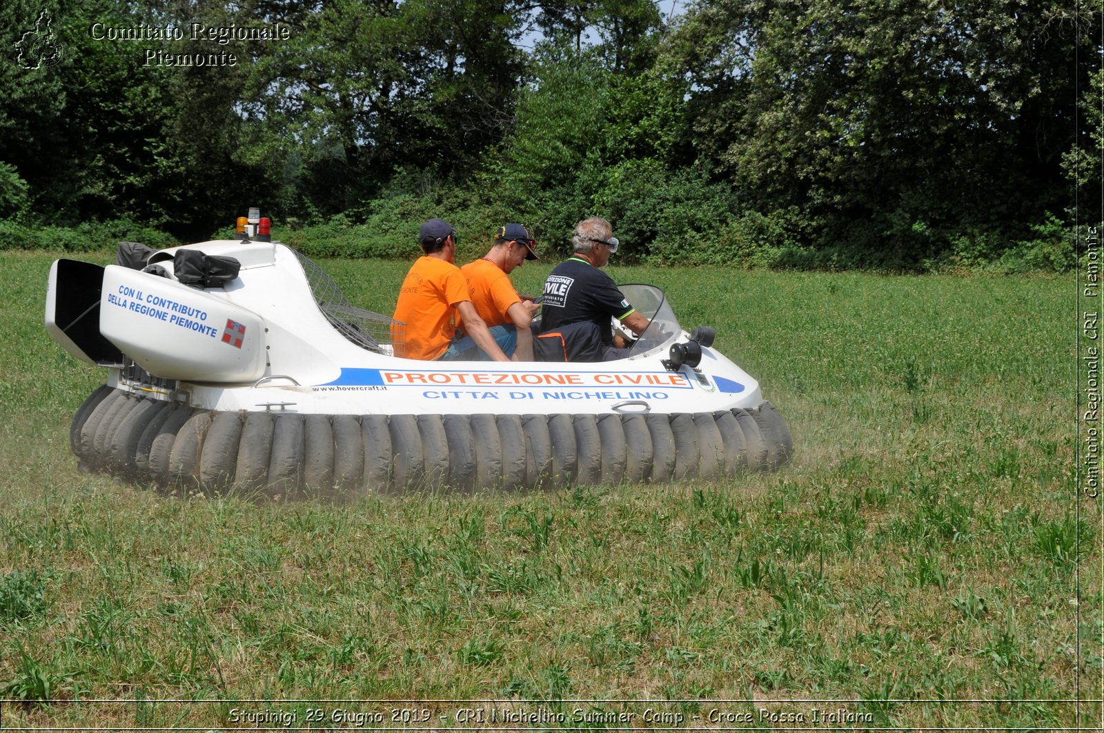 Stupinigi 29 Giugno 2019 - CRI Nichelino Summer Camp - Croce Rossa Italiana - Comitato Regionale del Piemonte