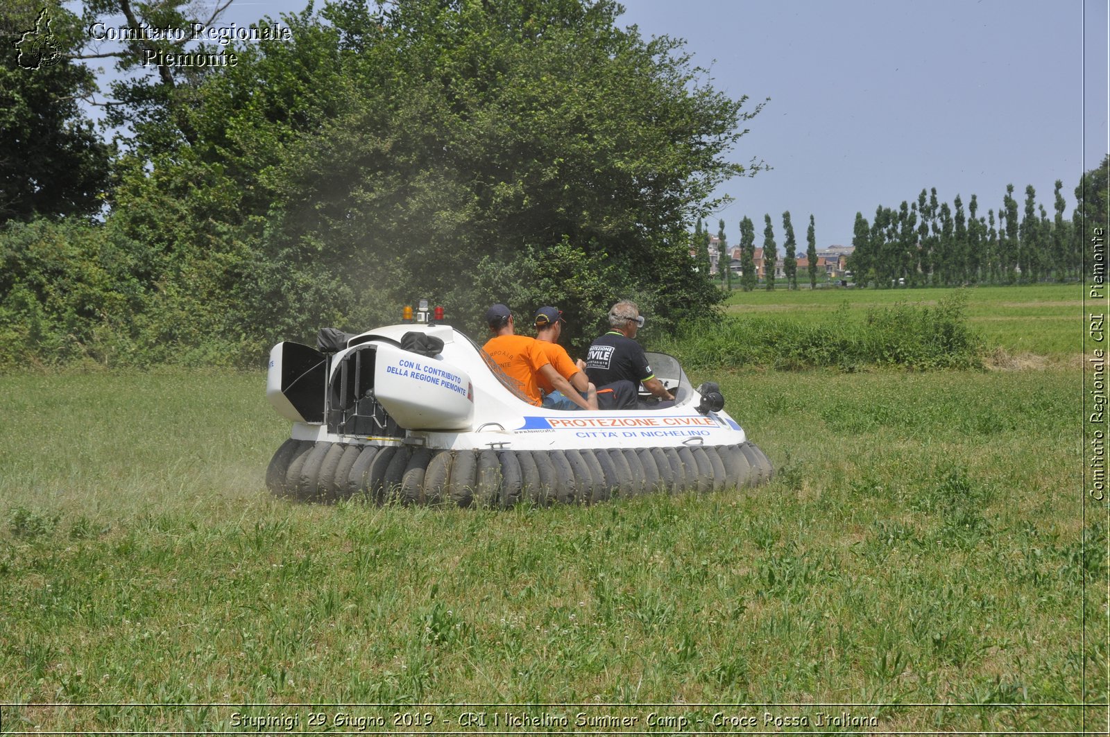 Stupinigi 29 Giugno 2019 - CRI Nichelino Summer Camp - Croce Rossa Italiana - Comitato Regionale del Piemonte