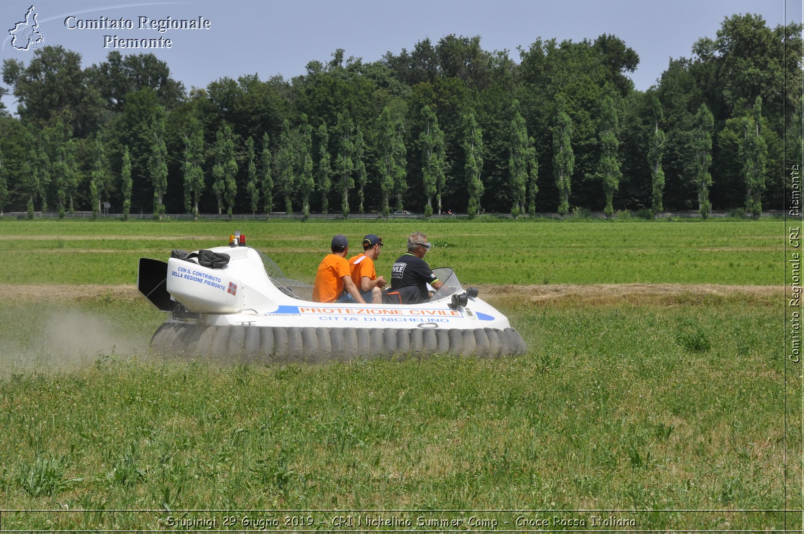 Stupinigi 29 Giugno 2019 - CRI Nichelino Summer Camp - Croce Rossa Italiana - Comitato Regionale del Piemonte