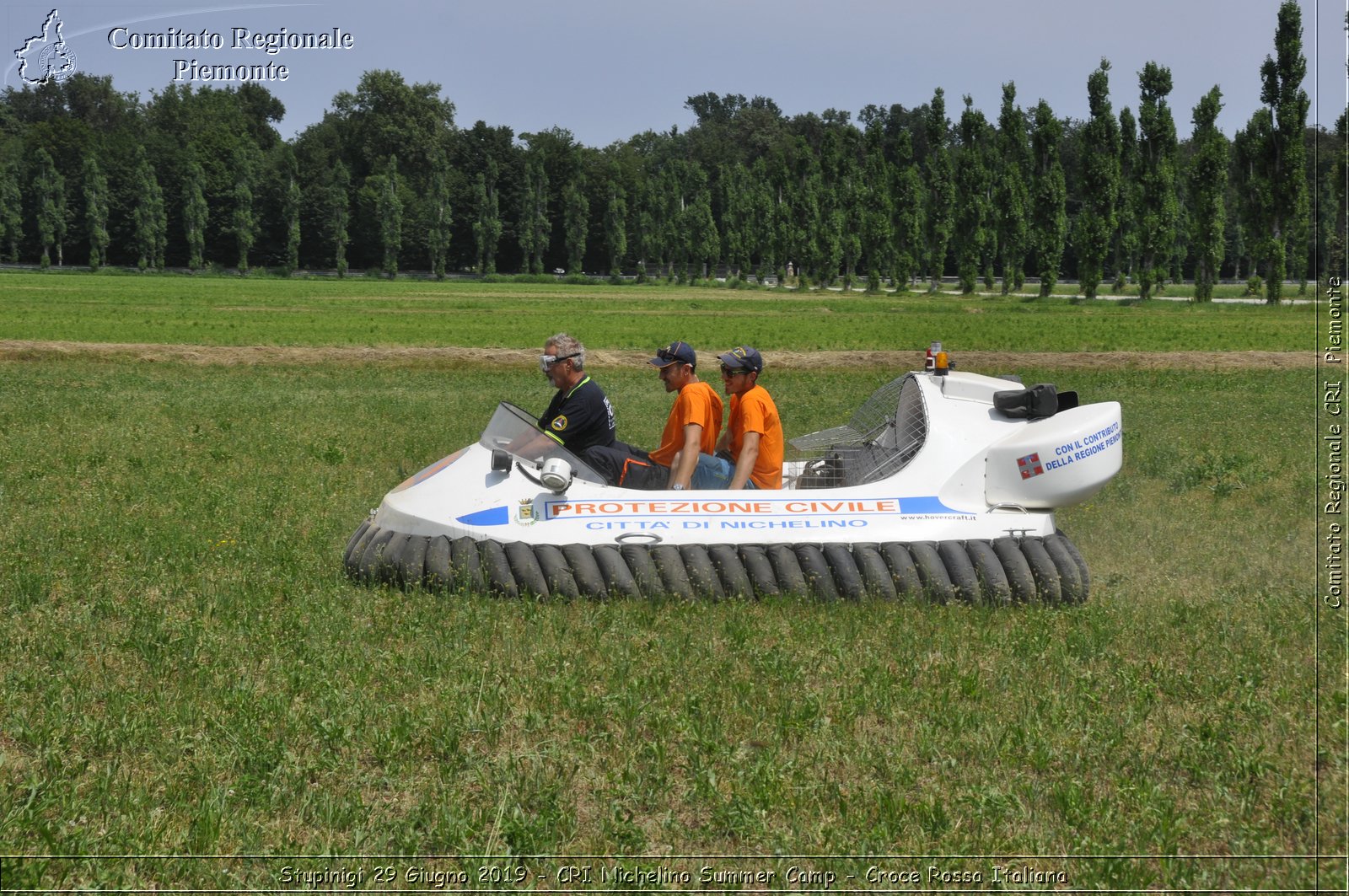 Stupinigi 29 Giugno 2019 - CRI Nichelino Summer Camp - Croce Rossa Italiana - Comitato Regionale del Piemonte