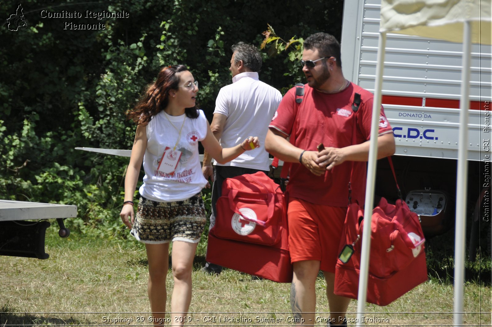 Stupinigi 29 Giugno 2019 - CRI Nichelino Summer Camp - Croce Rossa Italiana - Comitato Regionale del Piemonte