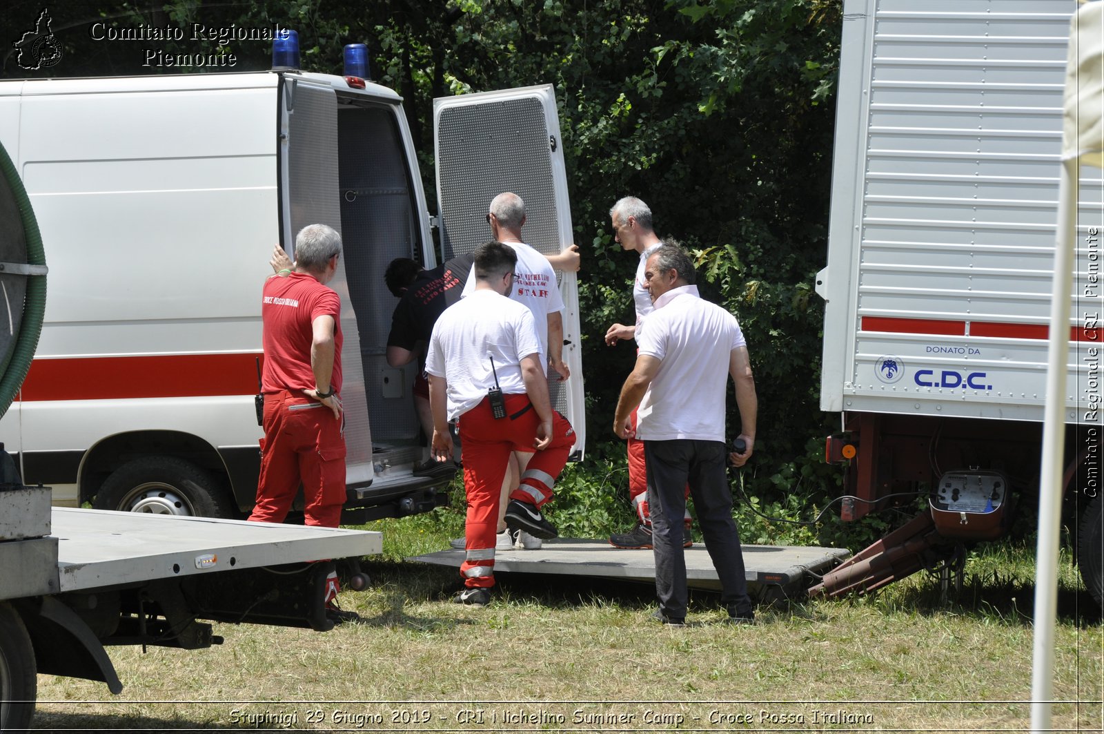 Stupinigi 29 Giugno 2019 - CRI Nichelino Summer Camp - Croce Rossa Italiana - Comitato Regionale del Piemonte