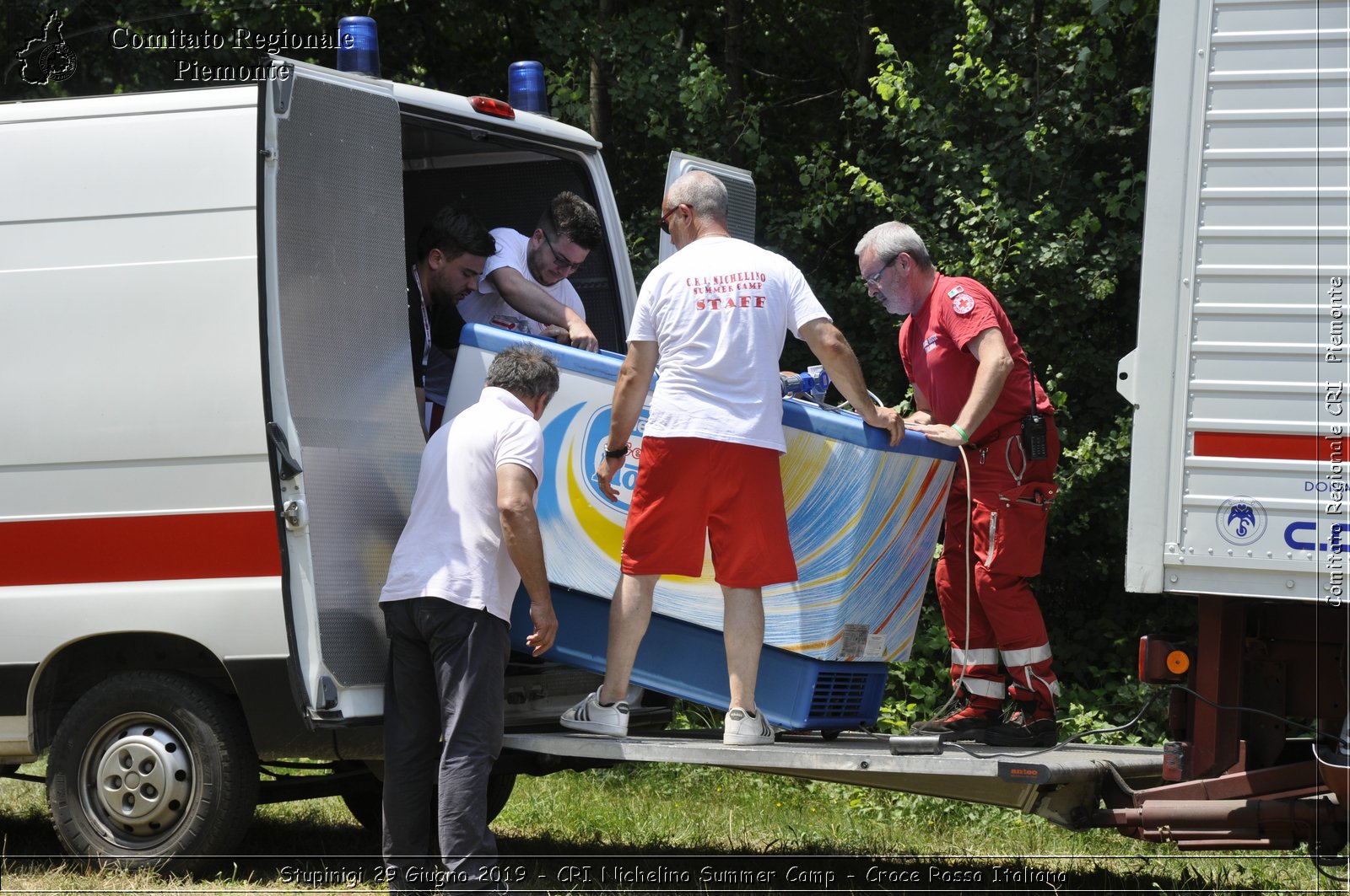 Stupinigi 29 Giugno 2019 - CRI Nichelino Summer Camp - Croce Rossa Italiana - Comitato Regionale del Piemonte