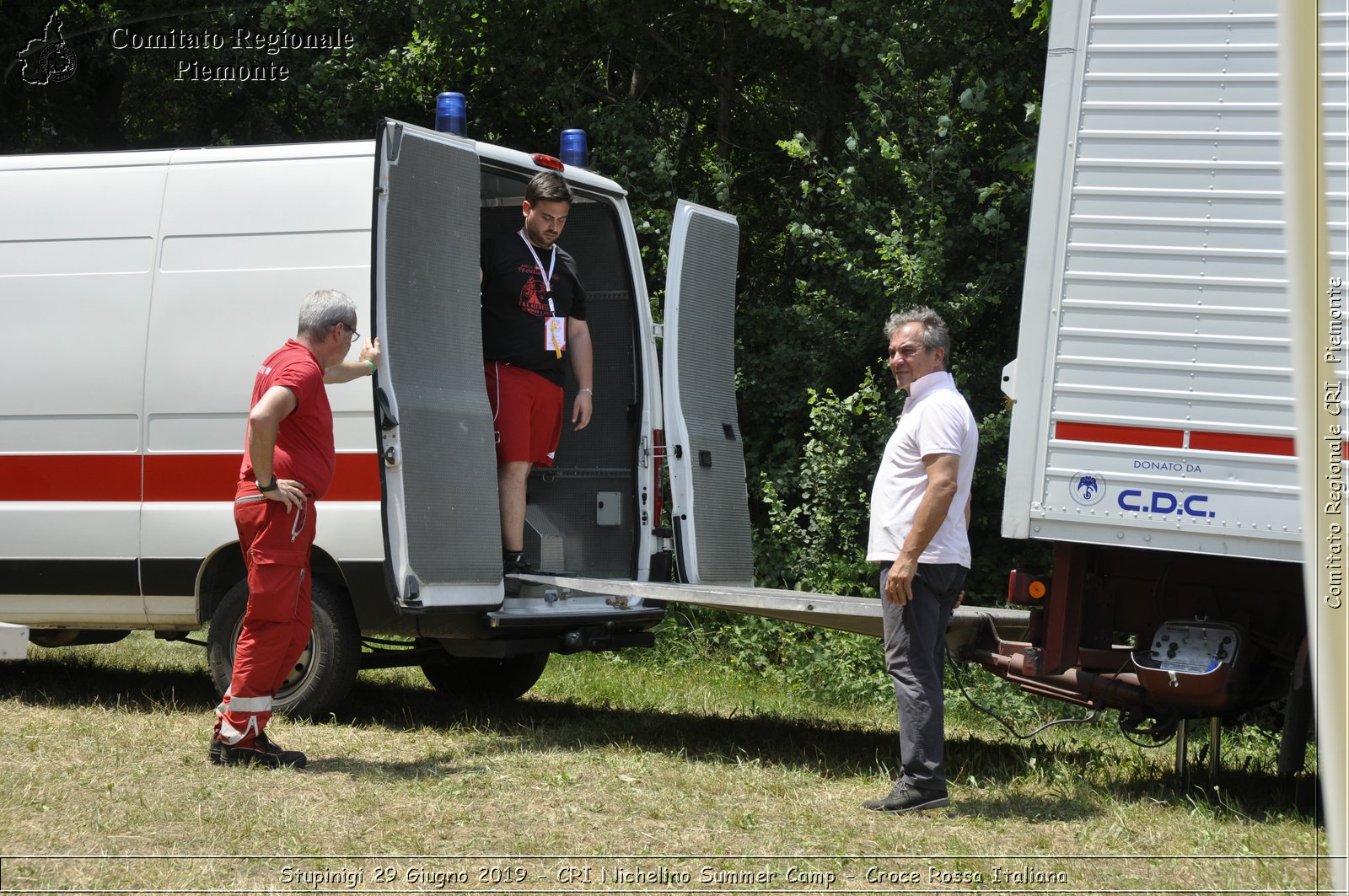 Stupinigi 29 Giugno 2019 - CRI Nichelino Summer Camp - Croce Rossa Italiana - Comitato Regionale del Piemonte