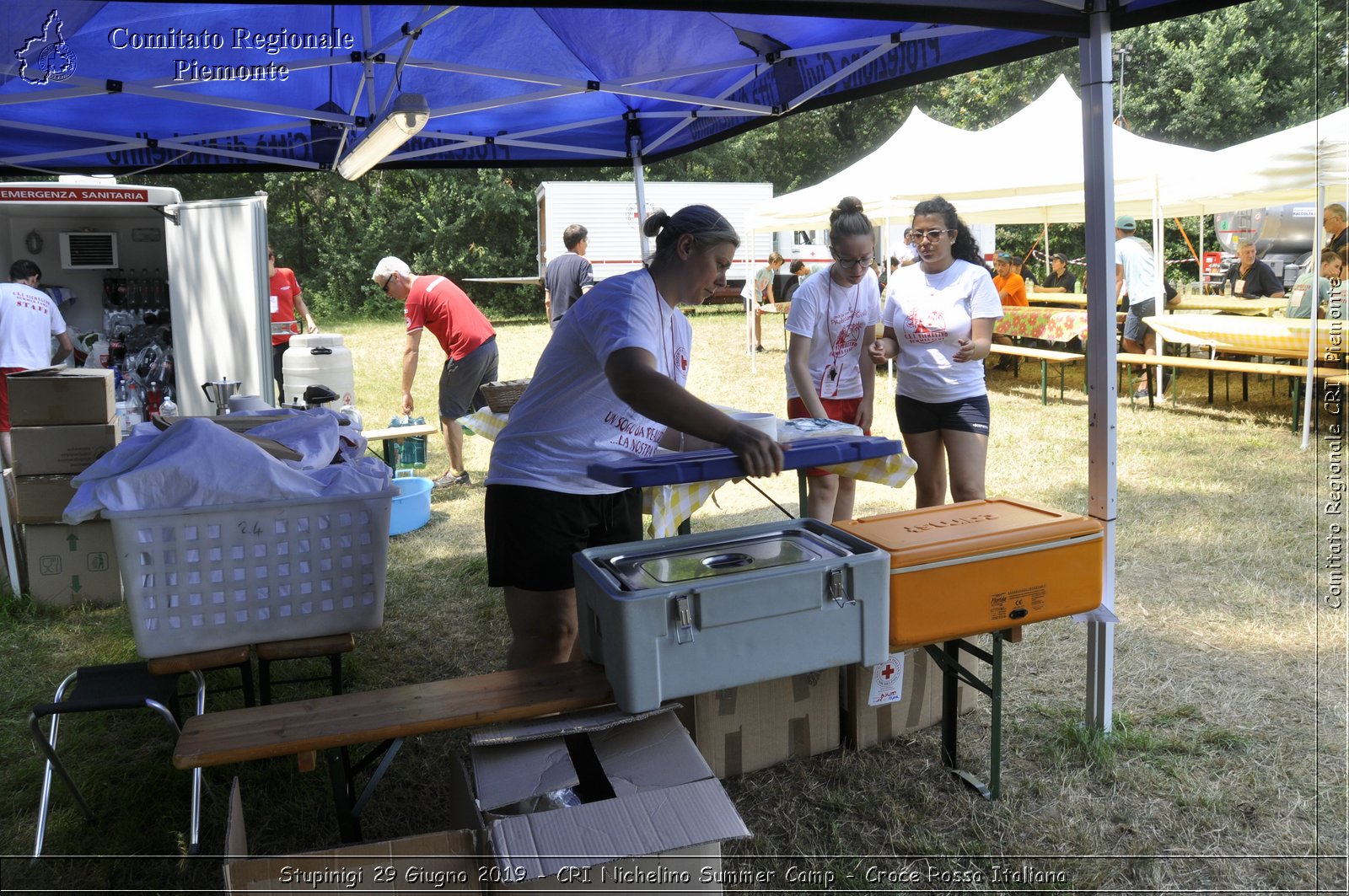 Stupinigi 29 Giugno 2019 - CRI Nichelino Summer Camp - Croce Rossa Italiana - Comitato Regionale del Piemonte