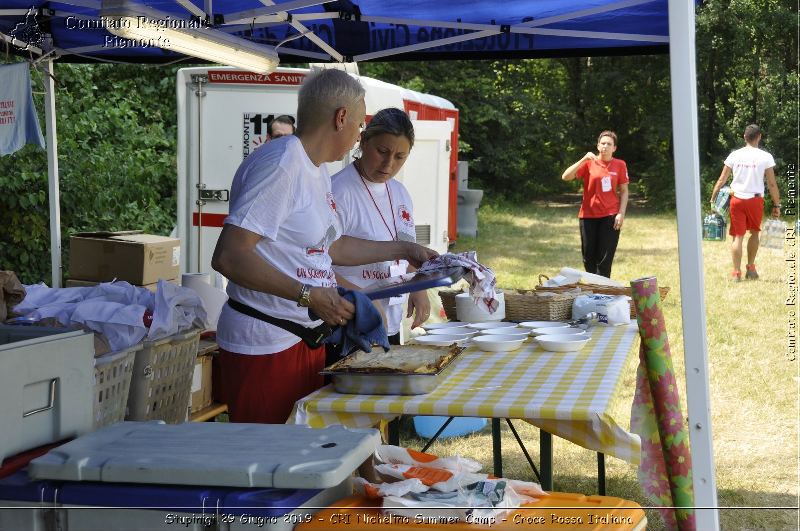 Stupinigi 29 Giugno 2019 - CRI Nichelino Summer Camp - Croce Rossa Italiana - Comitato Regionale del Piemonte