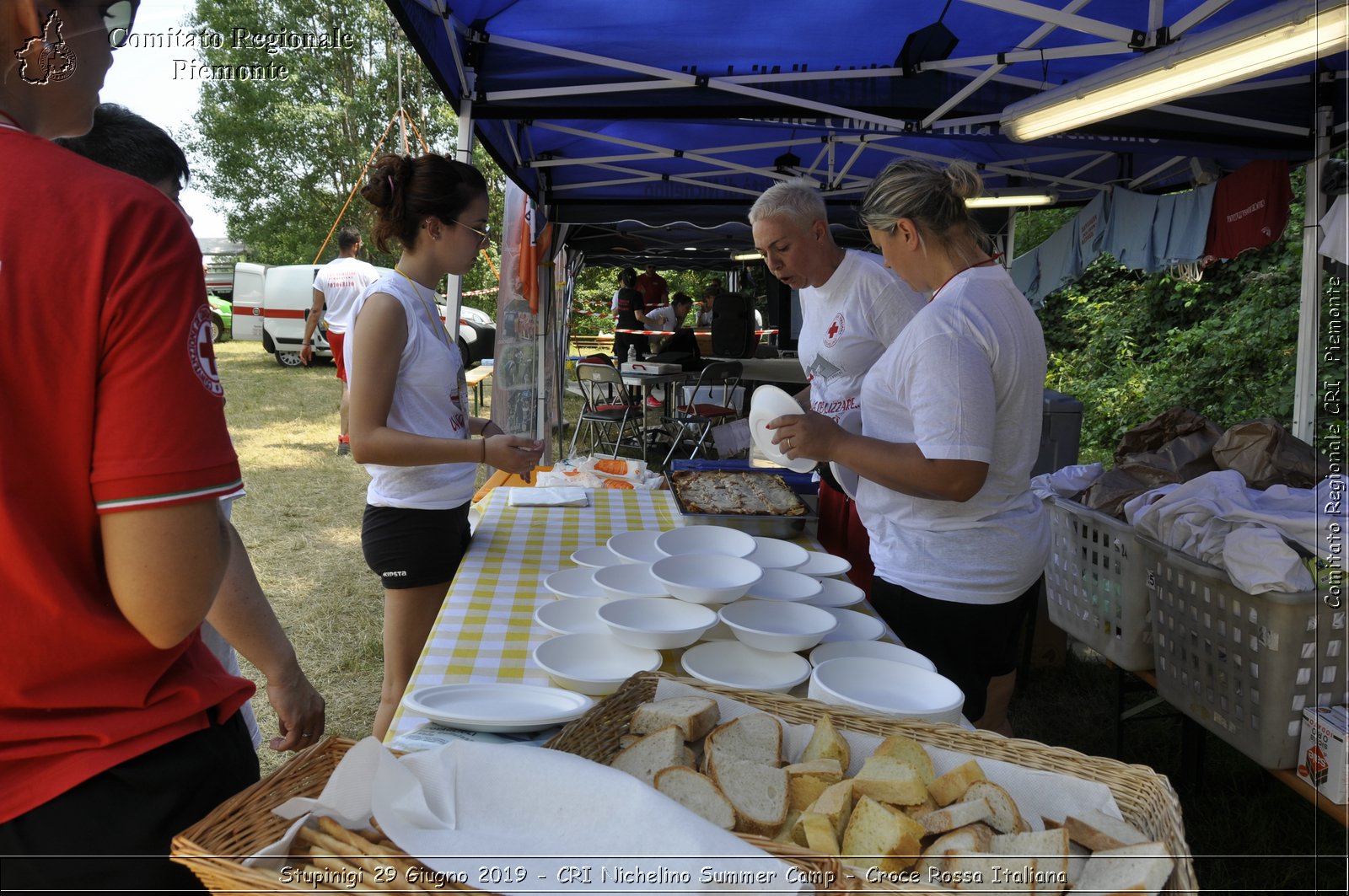 Stupinigi 29 Giugno 2019 - CRI Nichelino Summer Camp - Croce Rossa Italiana - Comitato Regionale del Piemonte