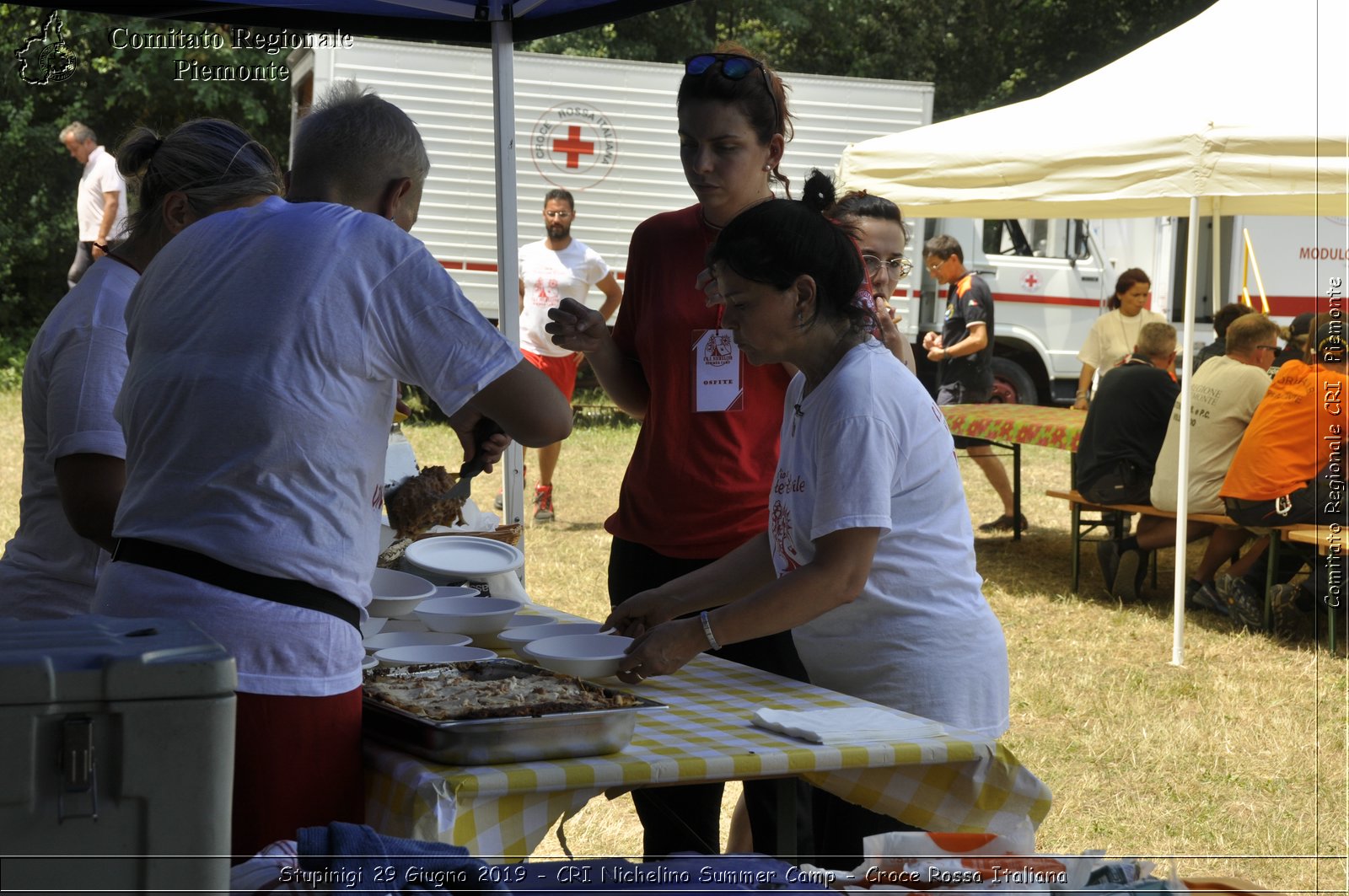 Stupinigi 29 Giugno 2019 - CRI Nichelino Summer Camp - Croce Rossa Italiana - Comitato Regionale del Piemonte