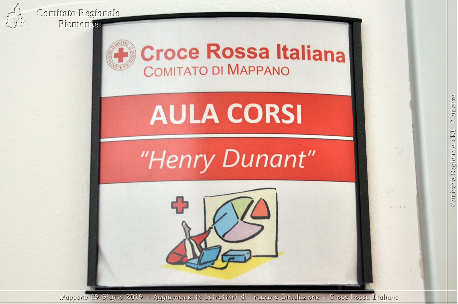 Mappano 29 Giugno 2019 - Aggiornamento Iastruttori di Trucco e Simulazione - Croce Rossa Italiana - Comitato Regionale del Piemonte