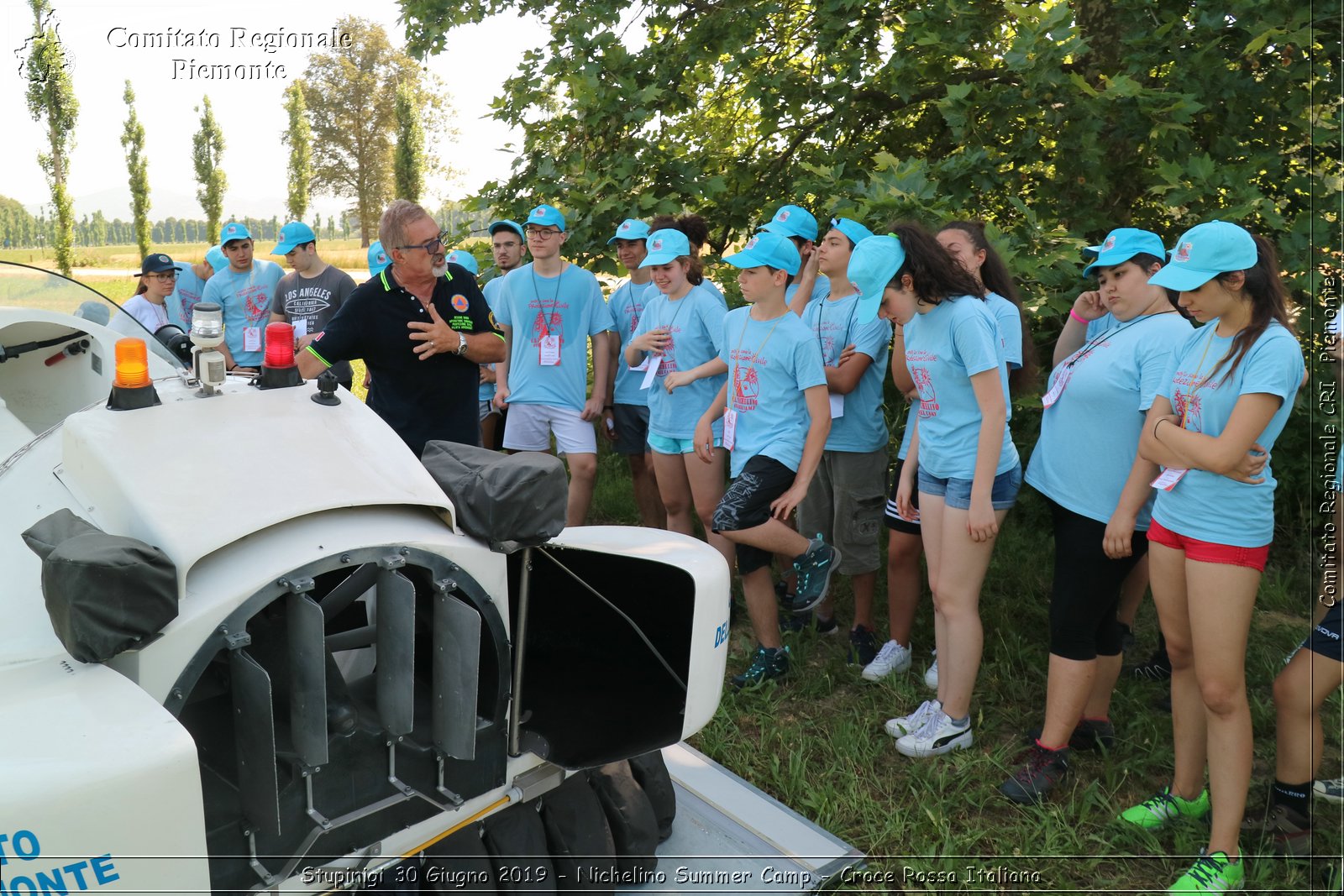 Stupinigi 30 Giugno 2019 - Nichelino Summer Camp - Croce Rossa Italiana - Comitato Regionale del Piemonte