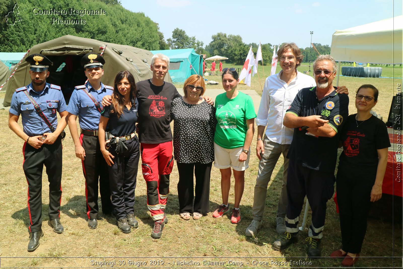 Stupinigi 30 Giugno 2019 - Nichelino Summer Camp - Croce Rossa Italiana - Comitato Regionale del Piemonte