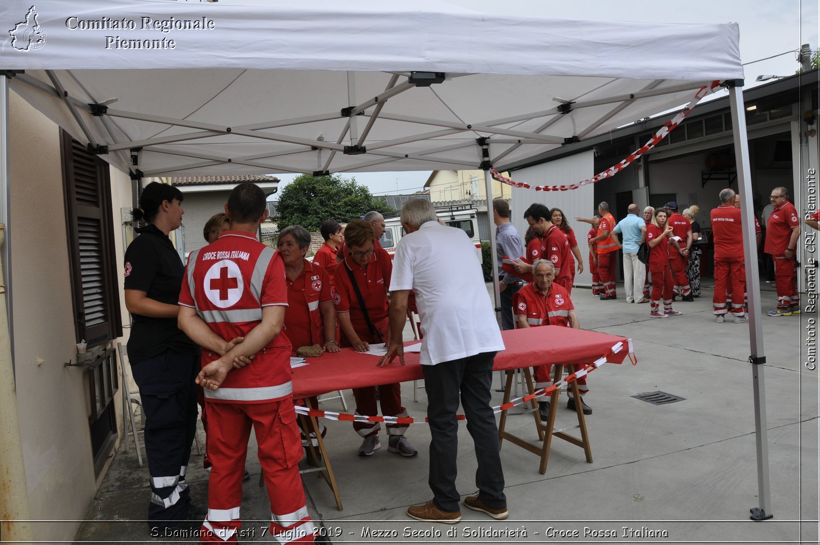 S.Damiano d'Asti 7 Luglio 2019 - Mezzo Secolo di Solidariet - Croce Rossa Italiana - Comitato Regionale del Piemonte