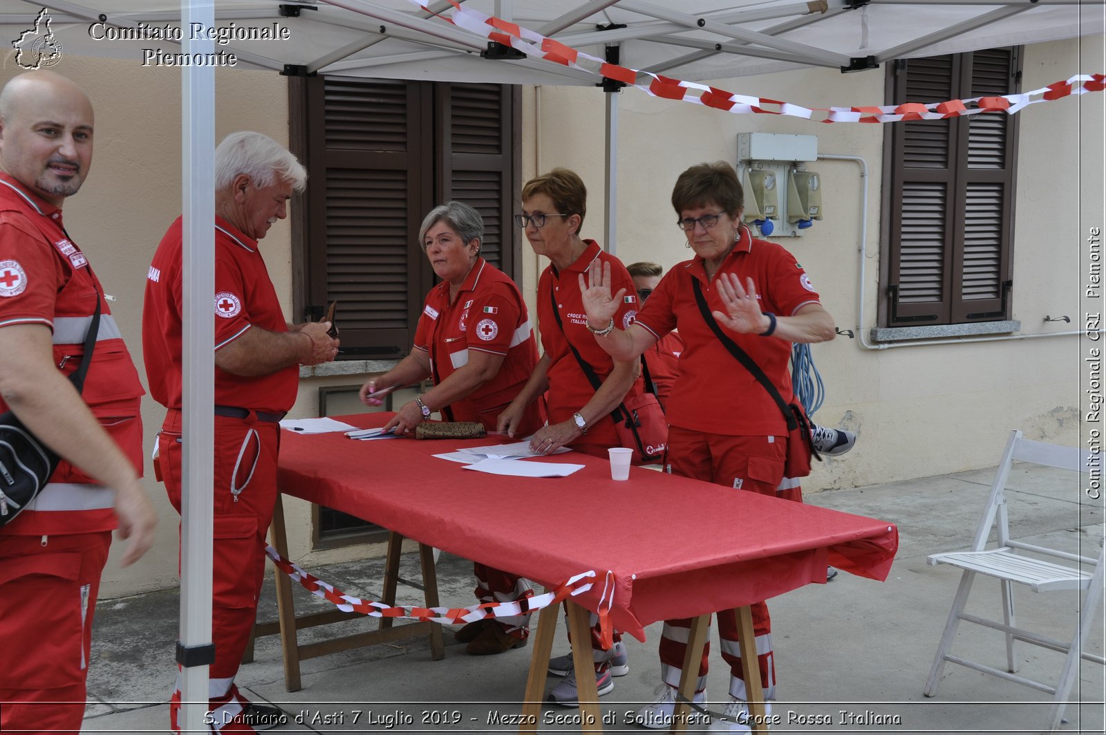 S.Damiano d'Asti 7 Luglio 2019 - Mezzo Secolo di Solidariet - Croce Rossa Italiana - Comitato Regionale del Piemonte