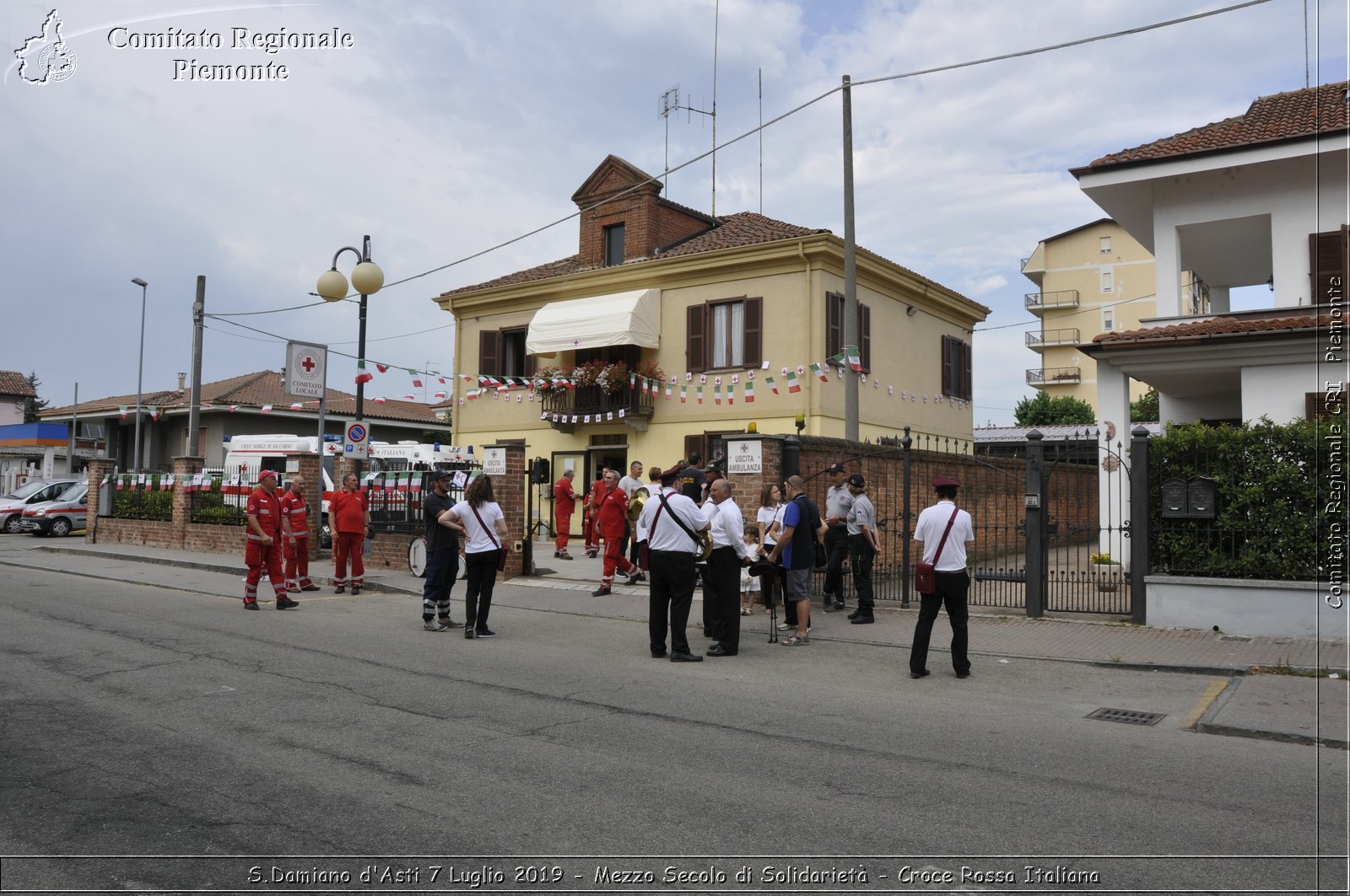 S.Damiano d'Asti 7 Luglio 2019 - Mezzo Secolo di Solidariet - Croce Rossa Italiana - Comitato Regionale del Piemonte