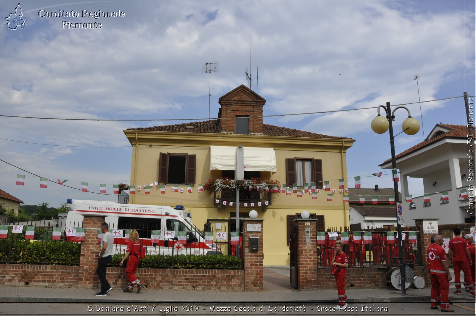 S.Damiano d'Asti 7 Luglio 2019 - Mezzo Secolo di Solidariet - Croce Rossa Italiana - Comitato Regionale del Piemonte