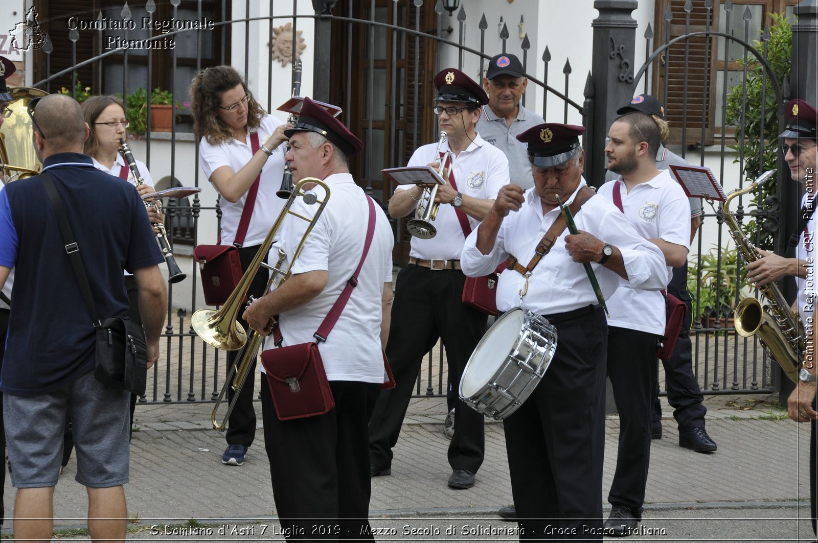 S.Damiano d'Asti 7 Luglio 2019 - Mezzo Secolo di Solidariet - Croce Rossa Italiana - Comitato Regionale del Piemonte