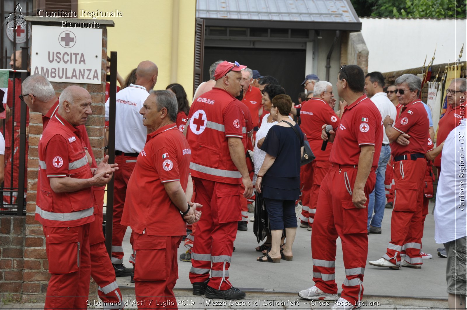 S.Damiano d'Asti 7 Luglio 2019 - Mezzo Secolo di Solidariet - Croce Rossa Italiana - Comitato Regionale del Piemonte