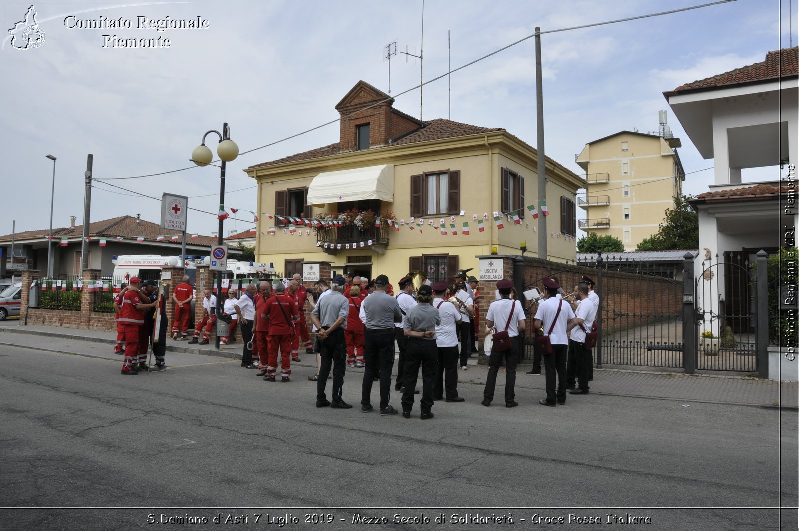 S.Damiano d'Asti 7 Luglio 2019 - Mezzo Secolo di Solidariet - Croce Rossa Italiana - Comitato Regionale del Piemonte