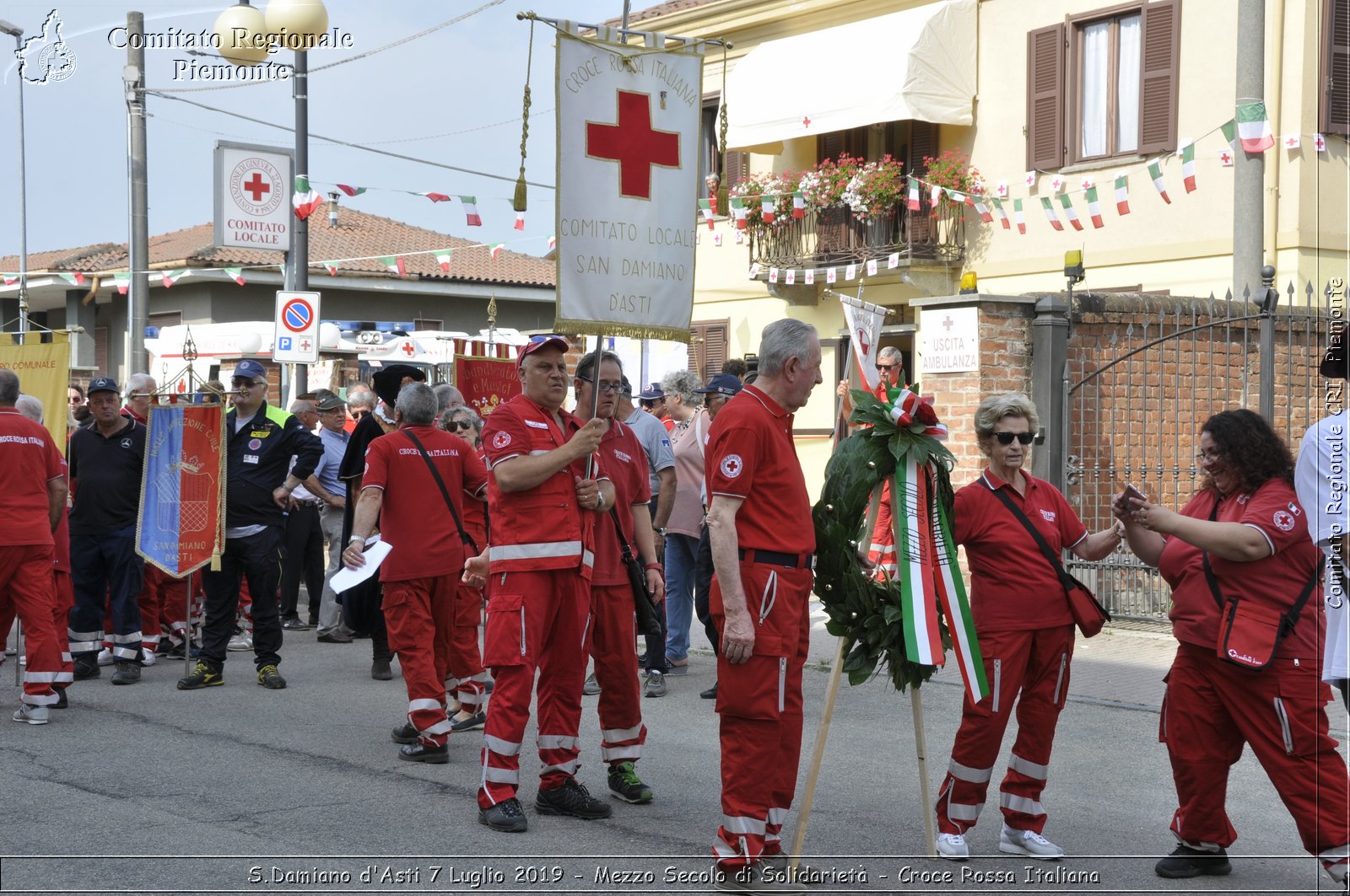 S.Damiano d'Asti 7 Luglio 2019 - Mezzo Secolo di Solidariet - Croce Rossa Italiana - Comitato Regionale del Piemonte