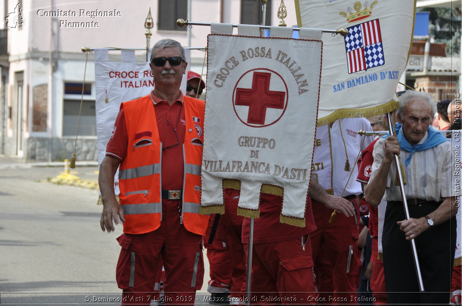 S.Damiano d'Asti 7 Luglio 2019 - Mezzo Secolo di Solidariet - Croce Rossa Italiana - Comitato Regionale del Piemonte