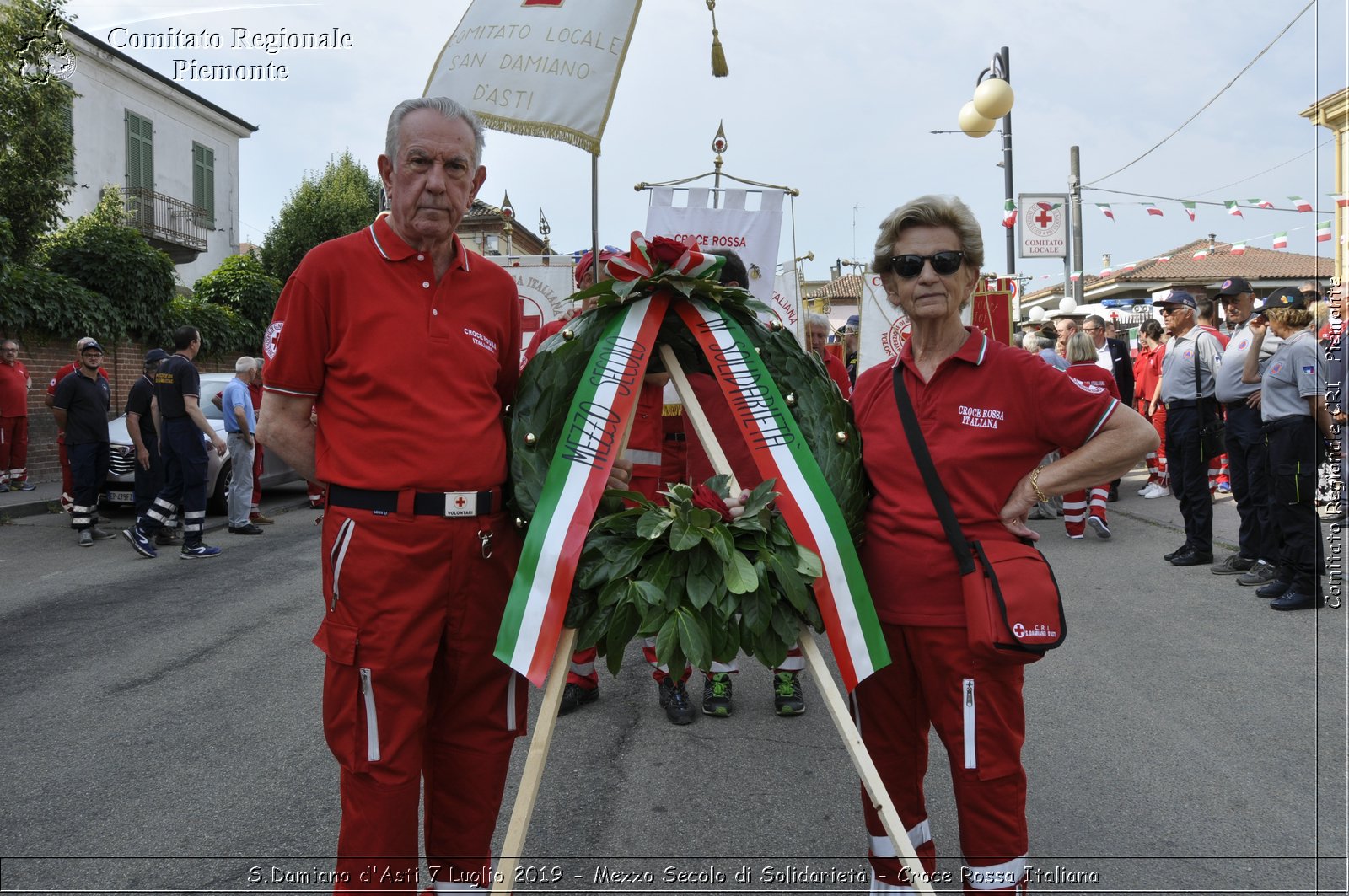 S.Damiano d'Asti 7 Luglio 2019 - Mezzo Secolo di Solidariet - Croce Rossa Italiana - Comitato Regionale del Piemonte