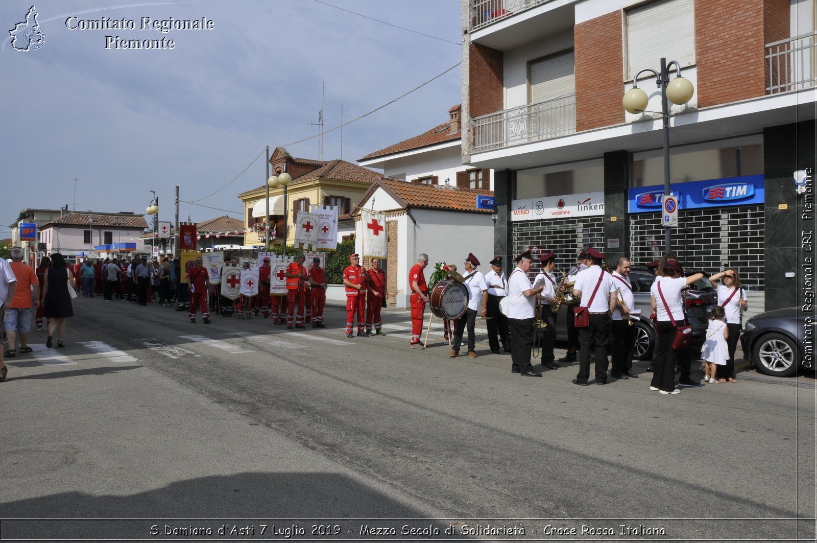 S.Damiano d'Asti 7 Luglio 2019 - Mezzo Secolo di Solidariet - Croce Rossa Italiana - Comitato Regionale del Piemonte